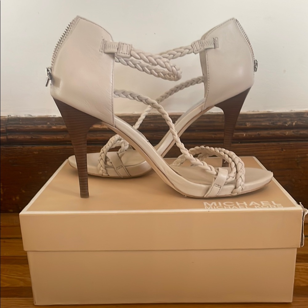 Michael Kors Alexa High Sandal Strap Heels